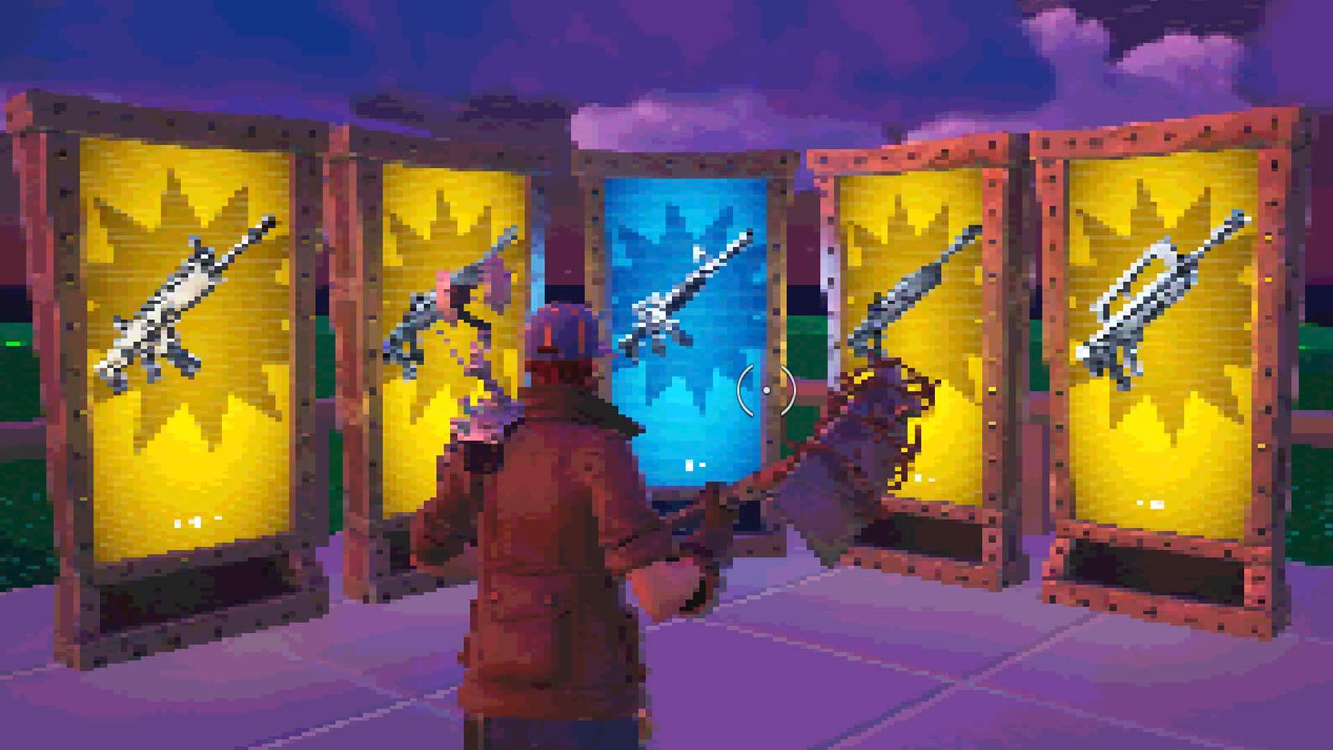 Retro 1v1 Build Fights