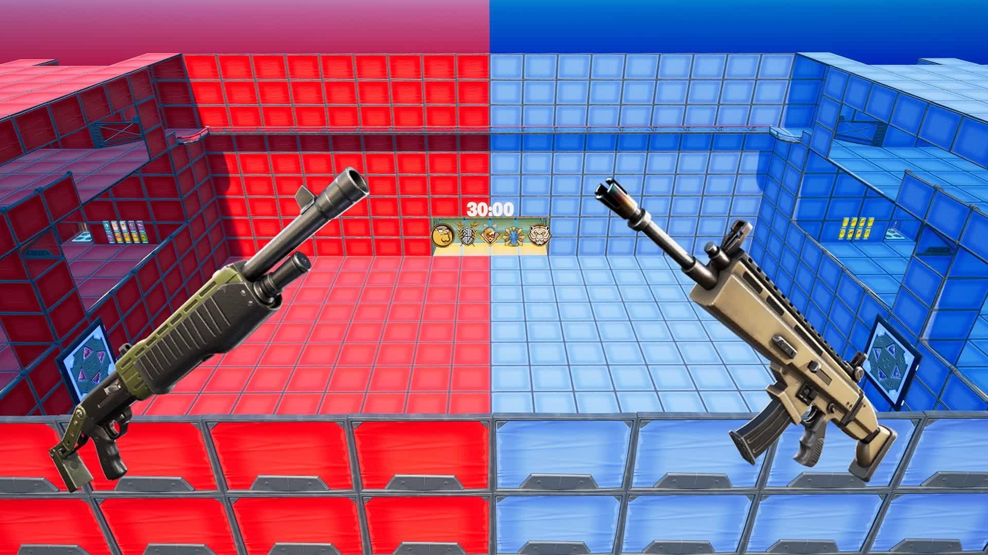 🔴RED VS BLUE🔵 TEAM DEATHMATCH