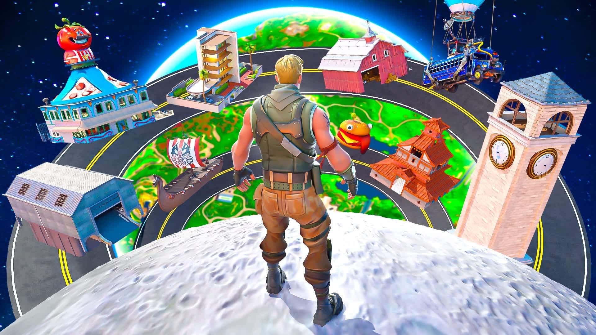 FORTNITE CHAPTER 1 PARKOUR ⭐