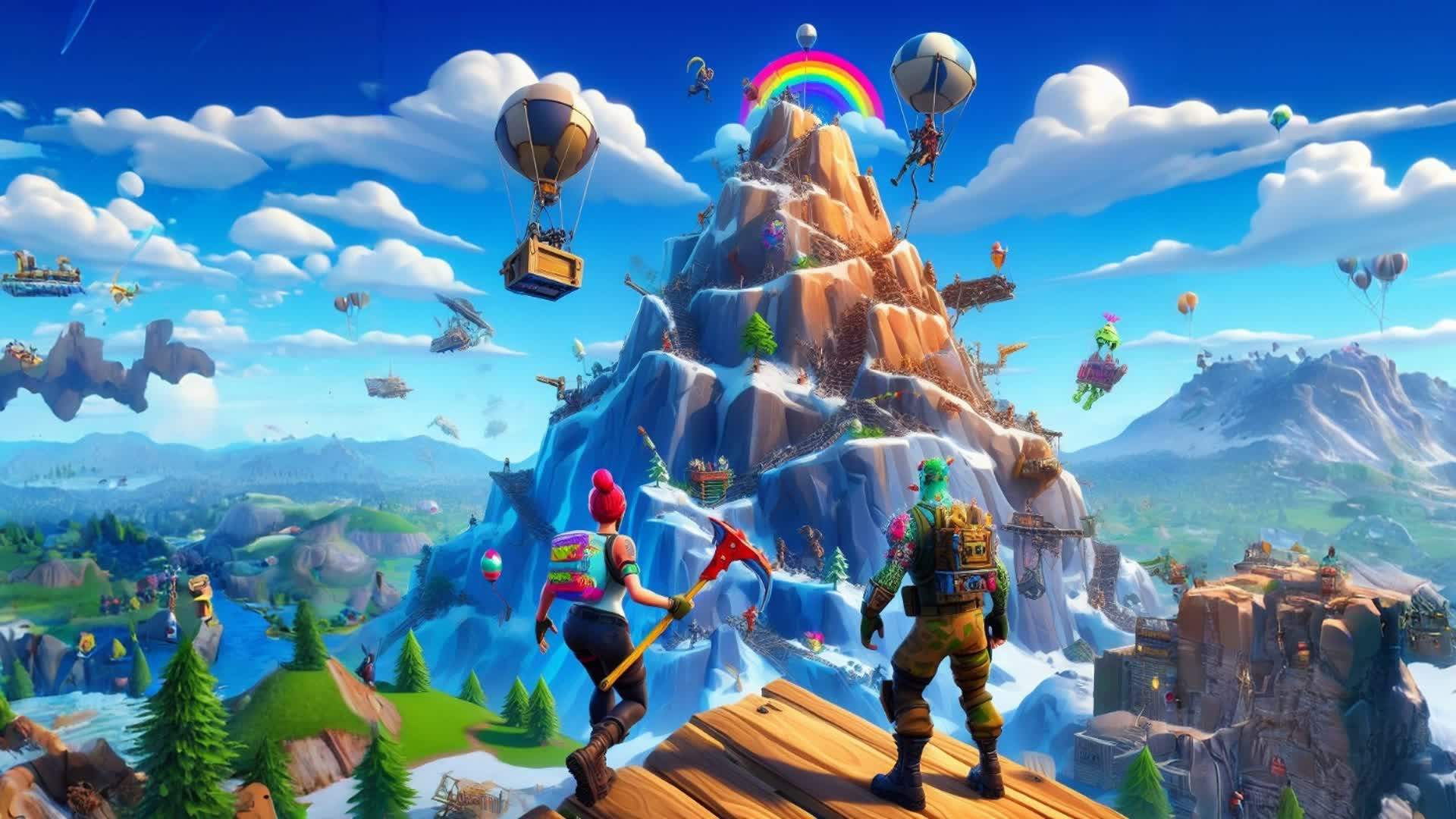 MOUNTAIN-UP FORTNITE!