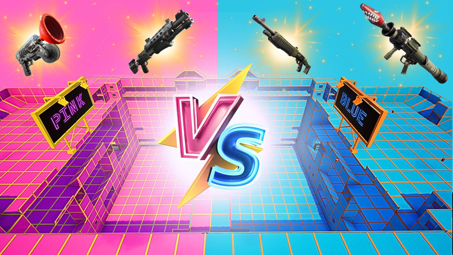 PINK VS BLUE ⚡️