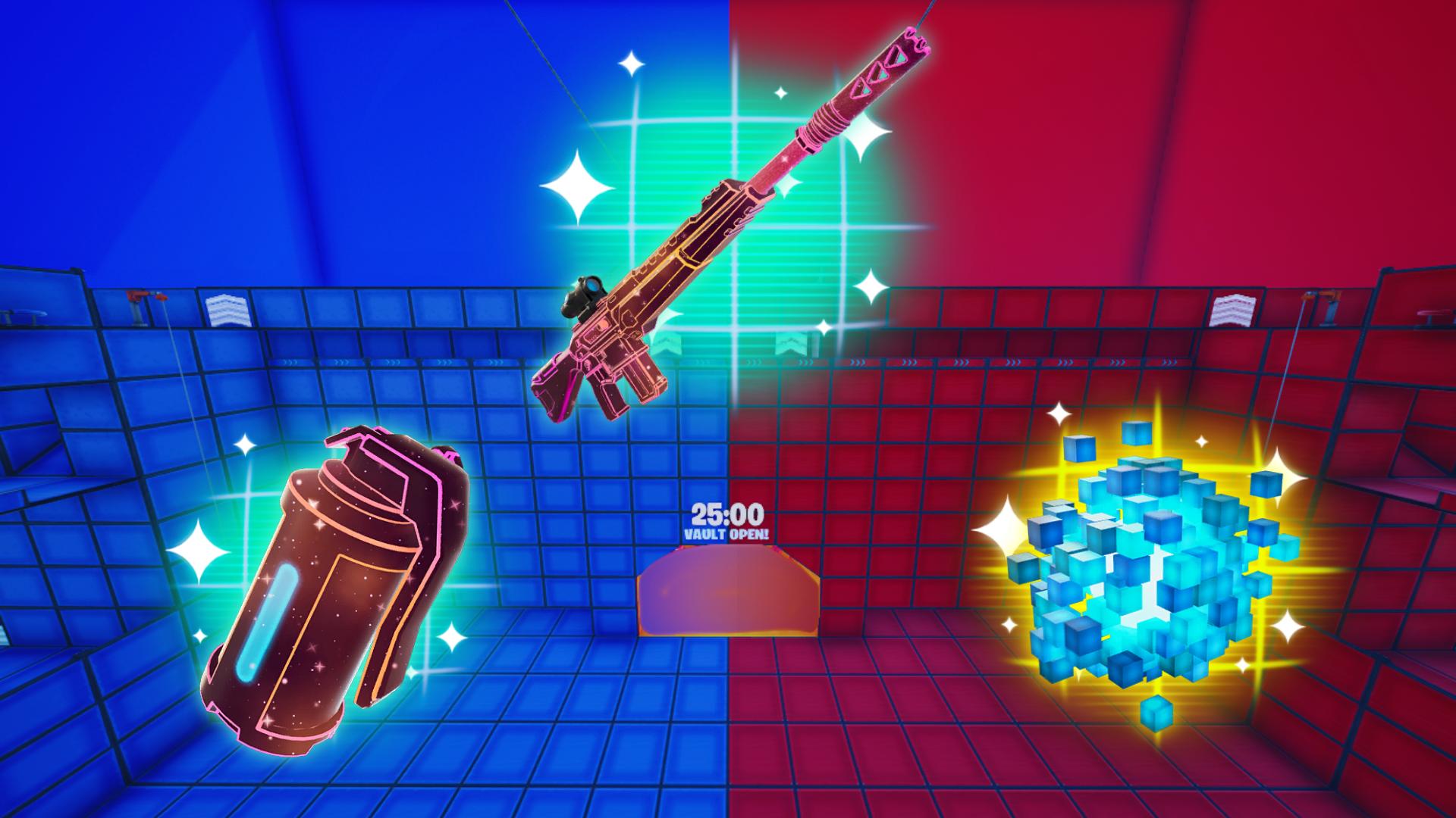 MEGA BATTLE RED VS BLUE