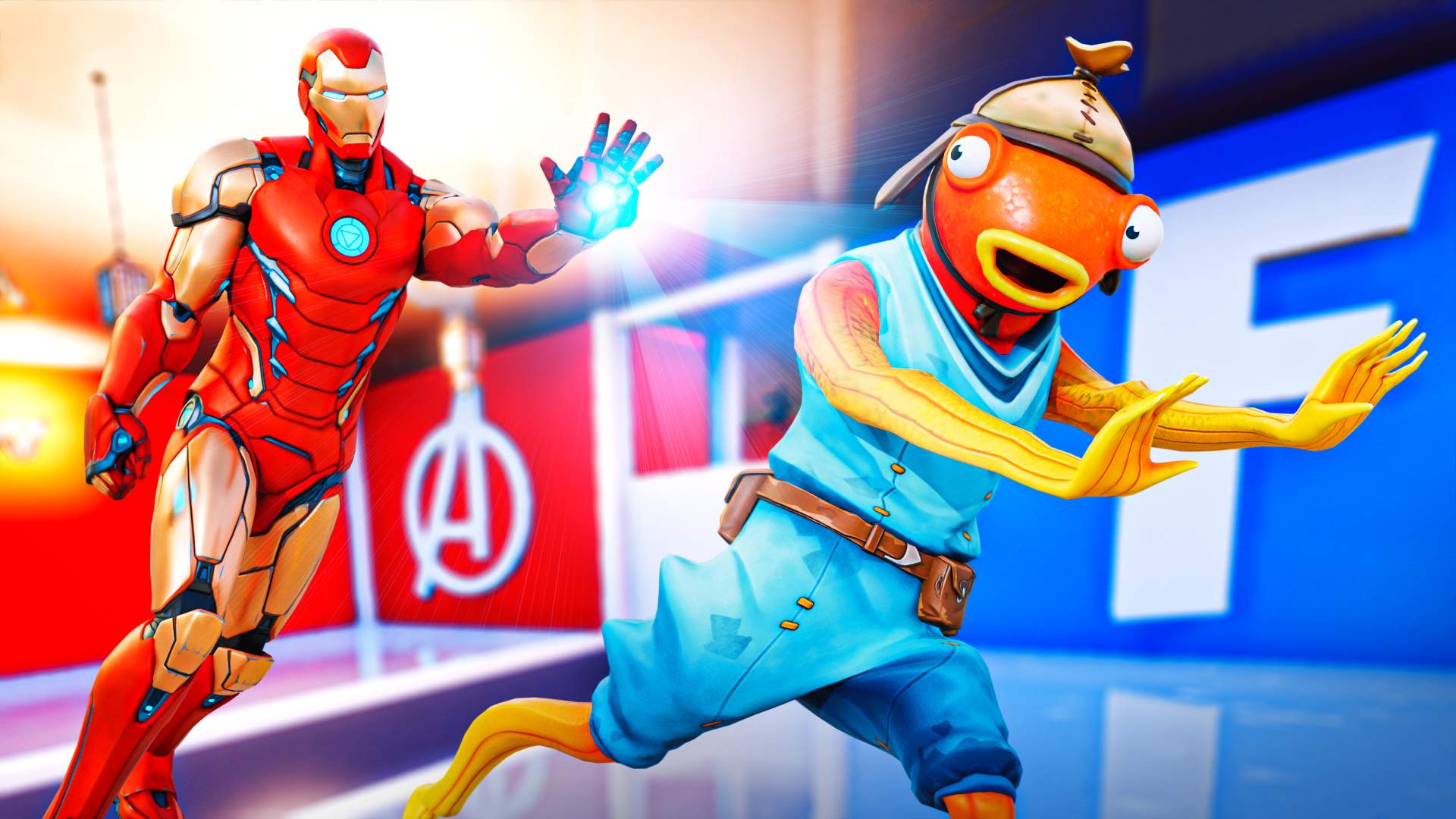 MARVEL VS FORTNITE (TRAPPERS VS RUNNERS)