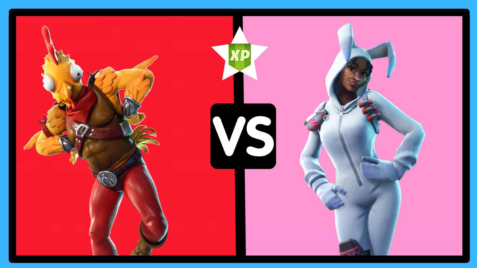 🐔CHICKENS VS BUNNIES🐇