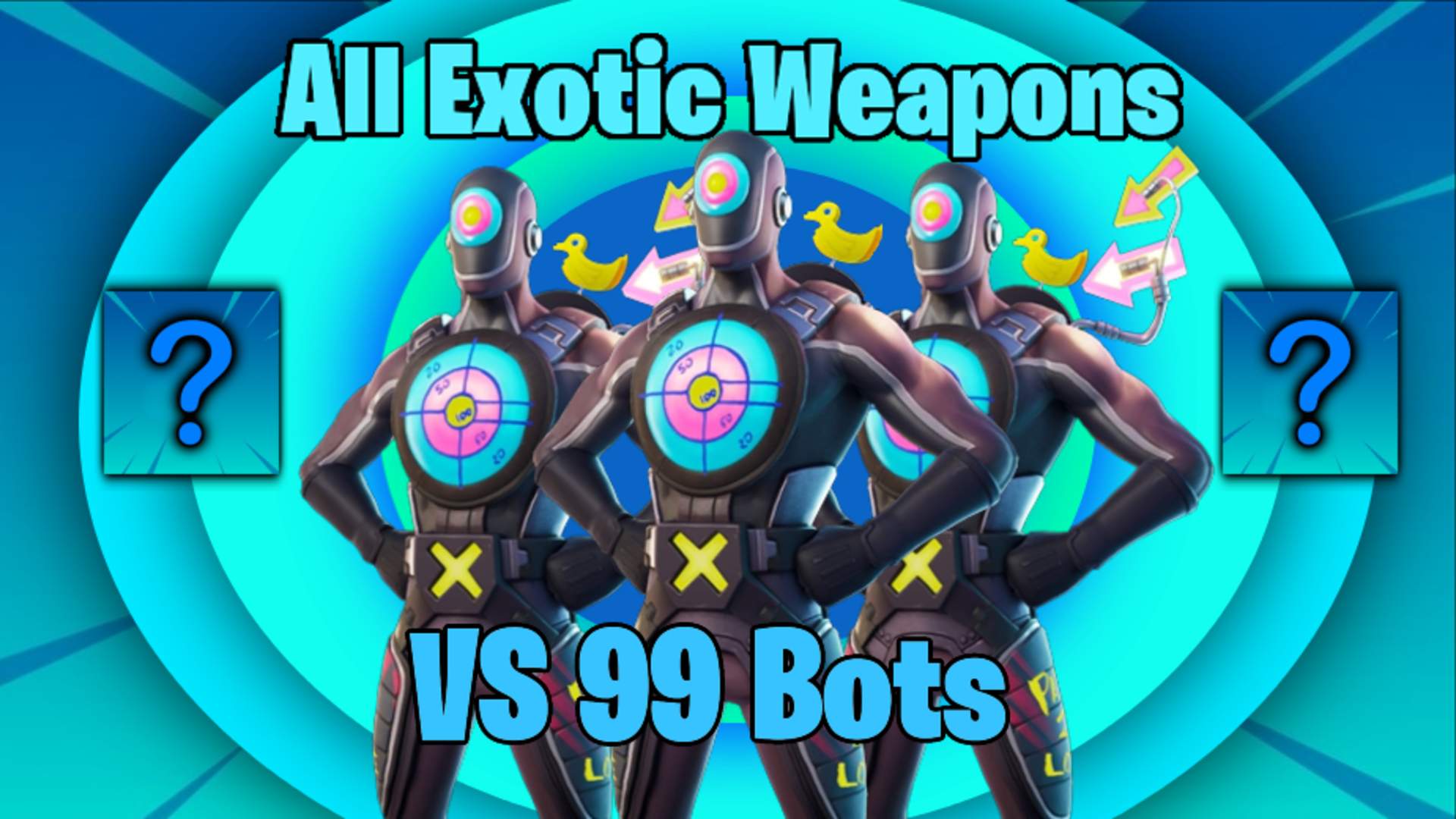 ALL EXOTICS 🕴️ You Vs 99 Bots 🤖