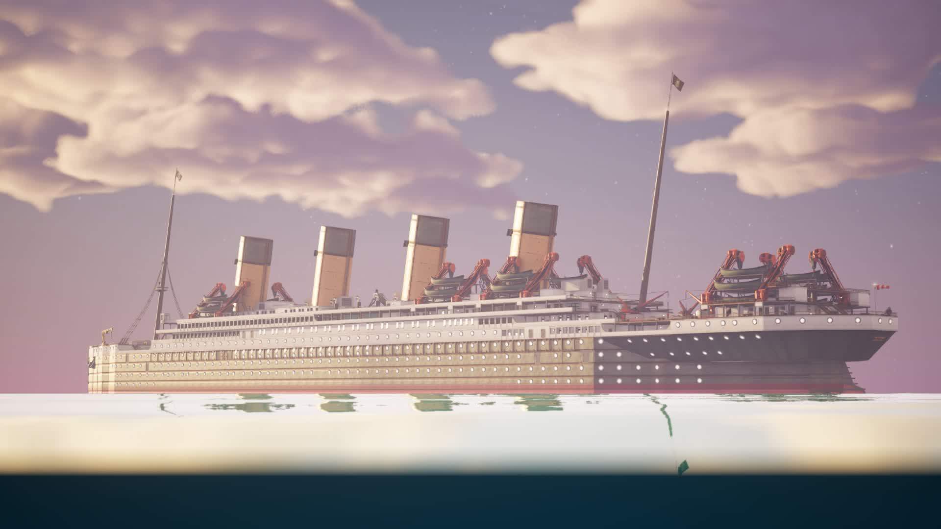 R.M.S. BRITANNIC (1914) - FFA SHOWCASE