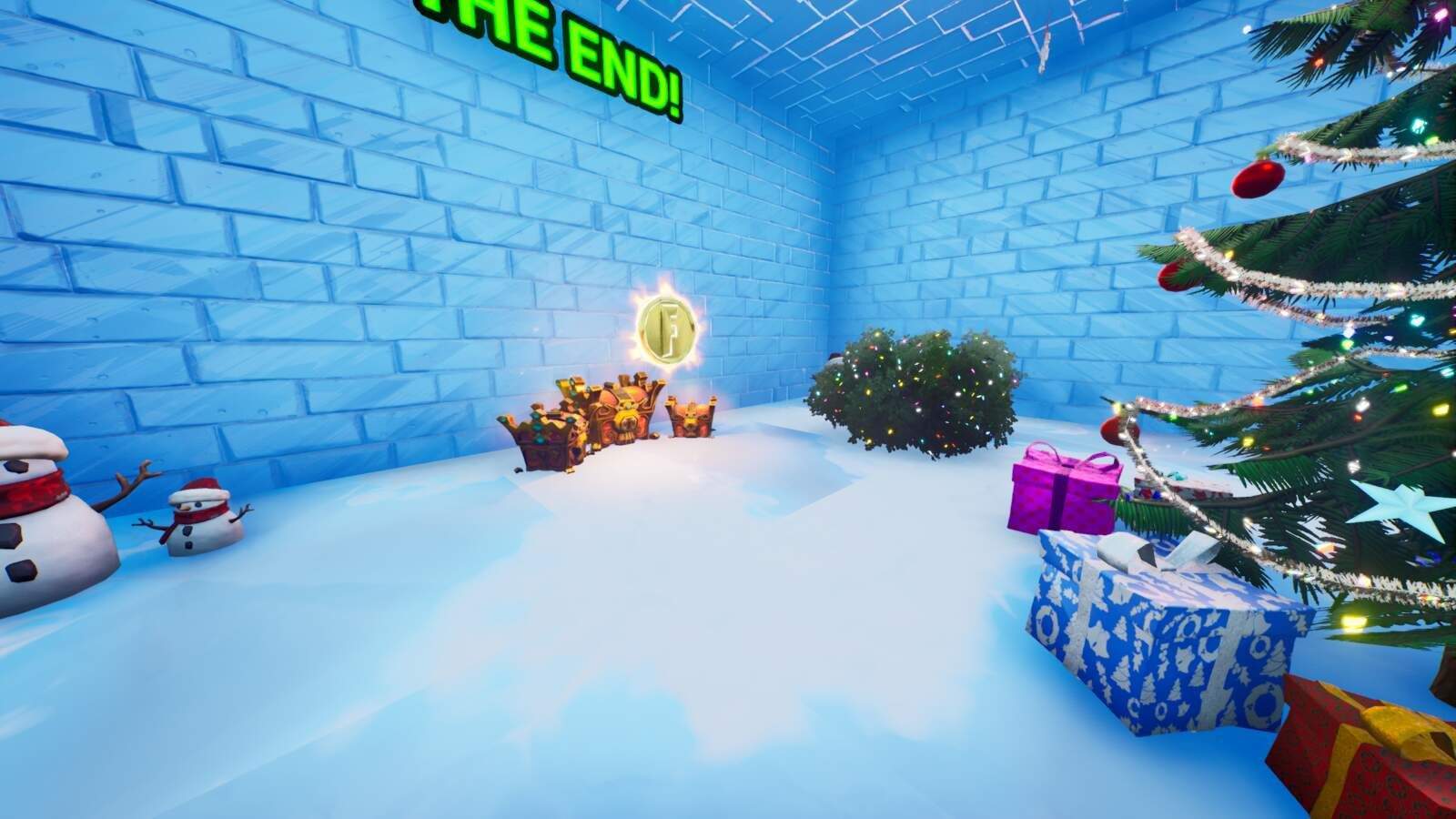 ☃️🥶120 LEVEL CHRISTMAS ICY DEATHRUN!🥶☃