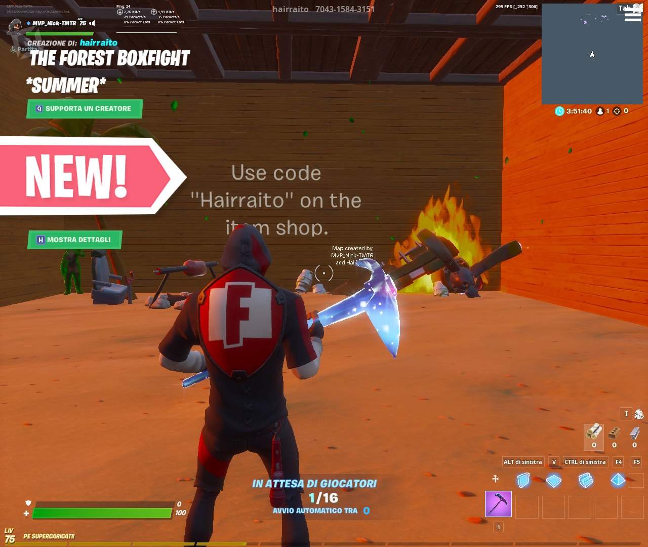 THE FOREST BOXFIGHT *SUMMER*