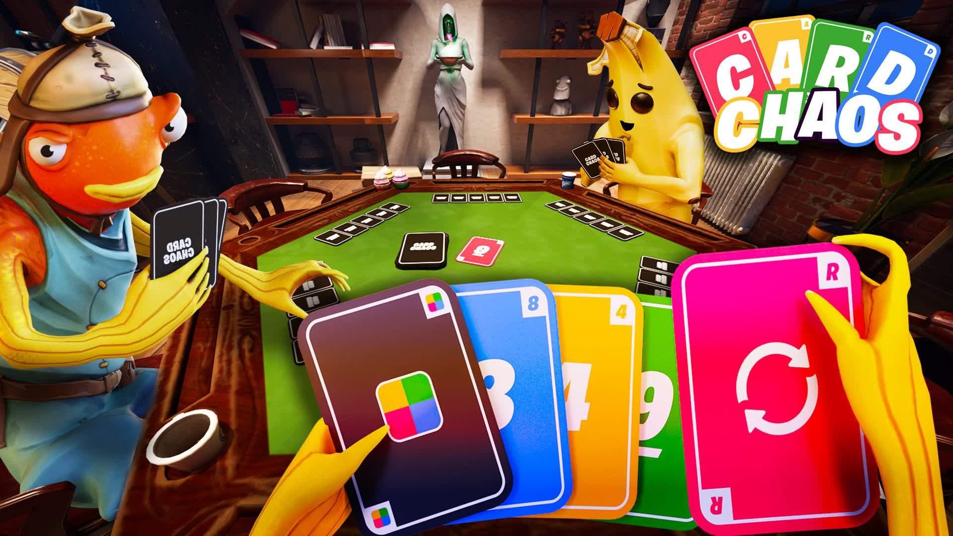 CARD CHAOS 🏆 BOARD GAME MINIGAME UNO