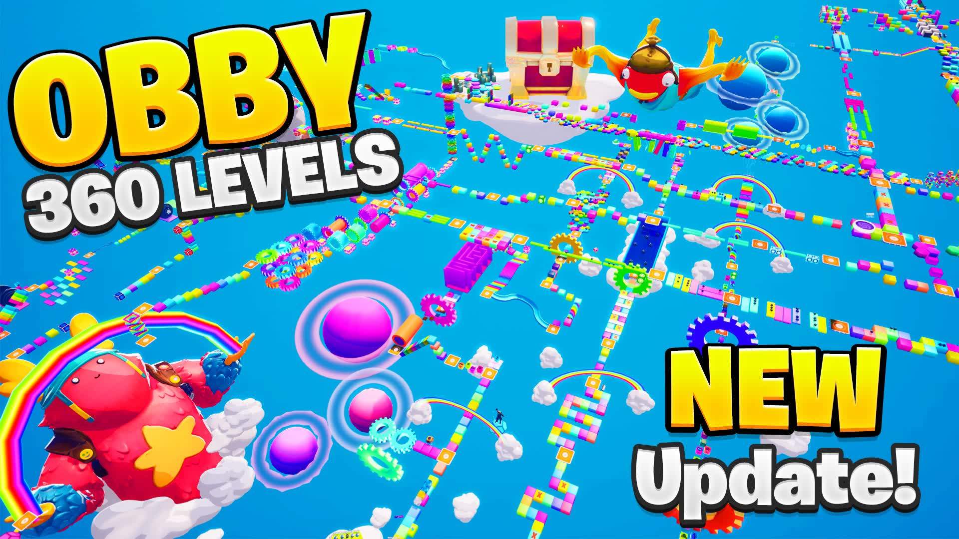 360 LEVEL OBBY PARKOUR ⭐️