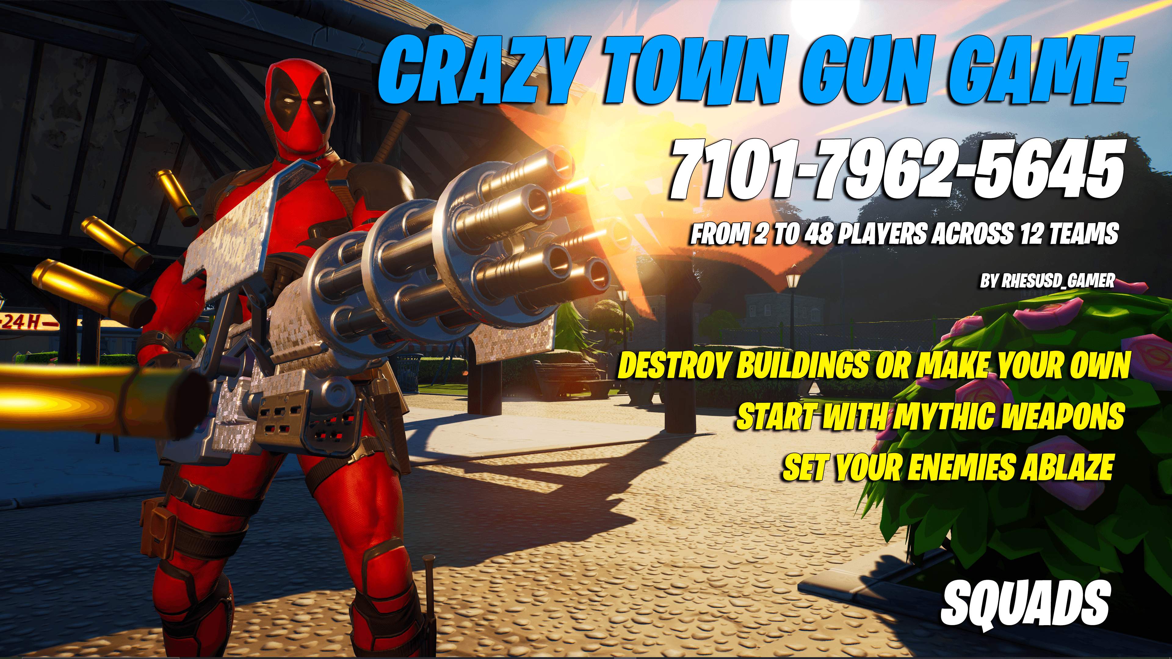 🤪 CRAZY TOWN SQUADS