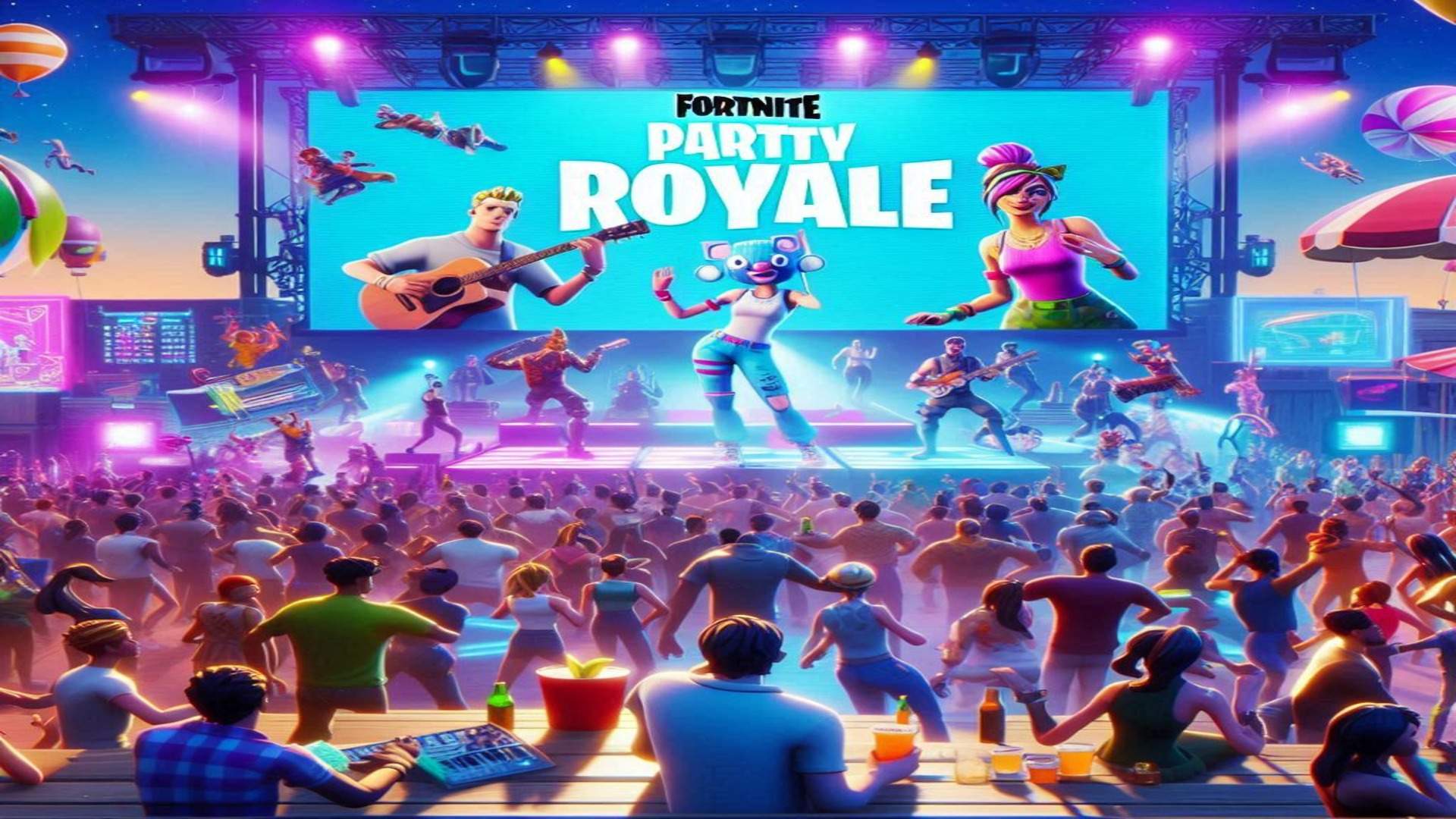 Party Royale☀️🌆