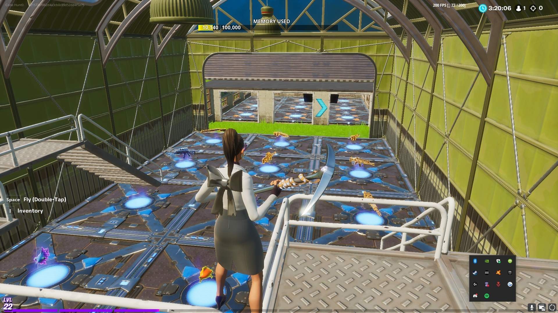 SEASON 4 1V1 MAP WITH NEW LOOT POOL