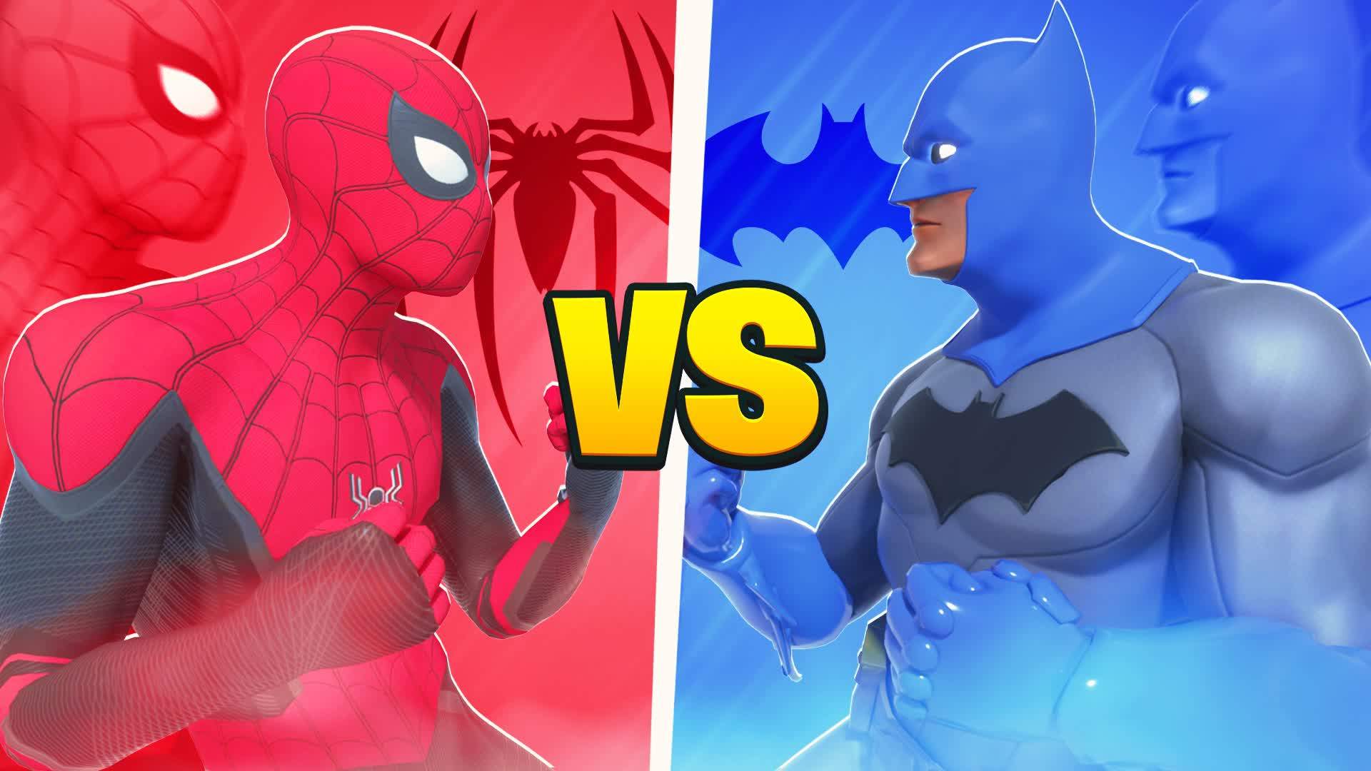🔴🕸️SPIDER-MAN VS BATMAN🦇🔵