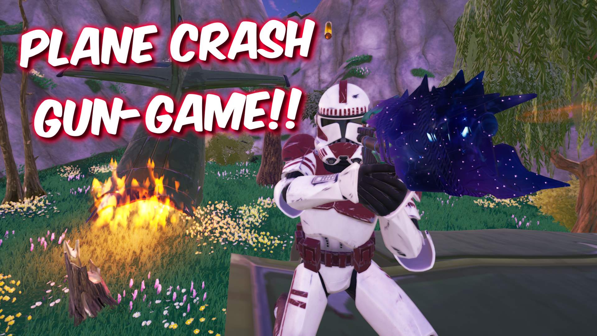 PLANE CRASH GUN-GAME!! ✈️