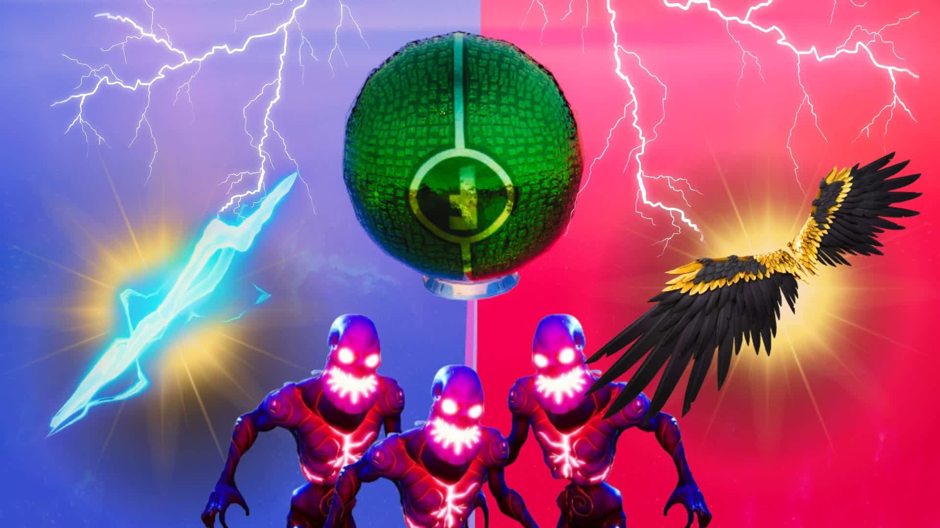 🧟 Zombie BattleBall ⚽ Red VS Blue 🔴🔵