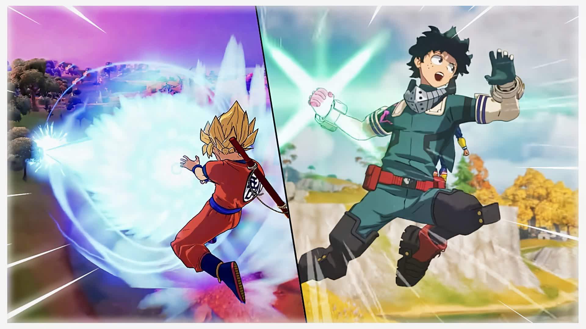 💨kamehameha vs 💥Deku Smash - FFA