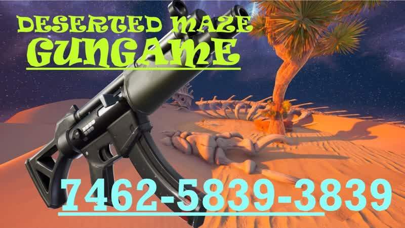 DESERTED MAZE GUNGAME!