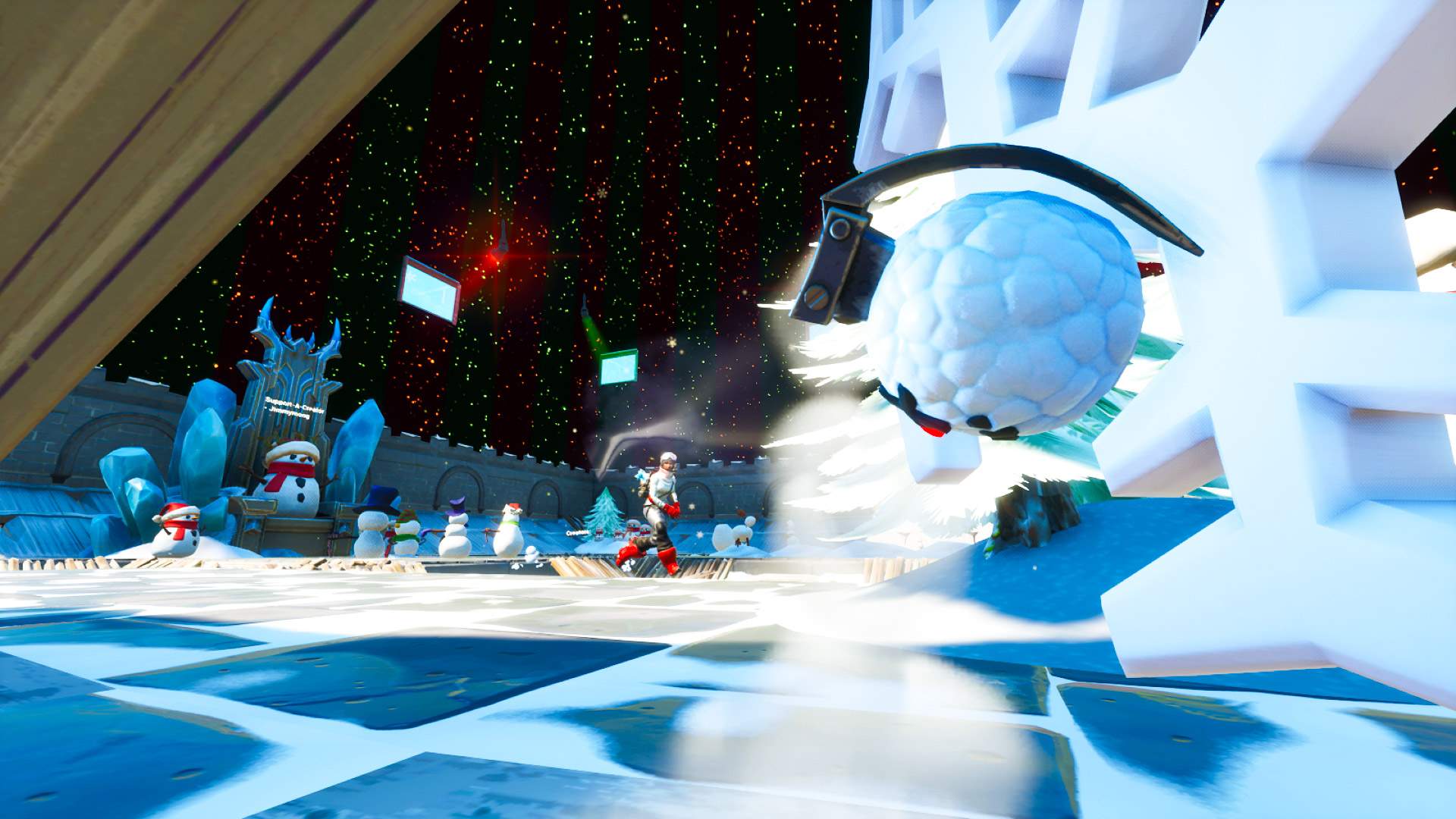 SNEAKY SNOWBALL FIGHT