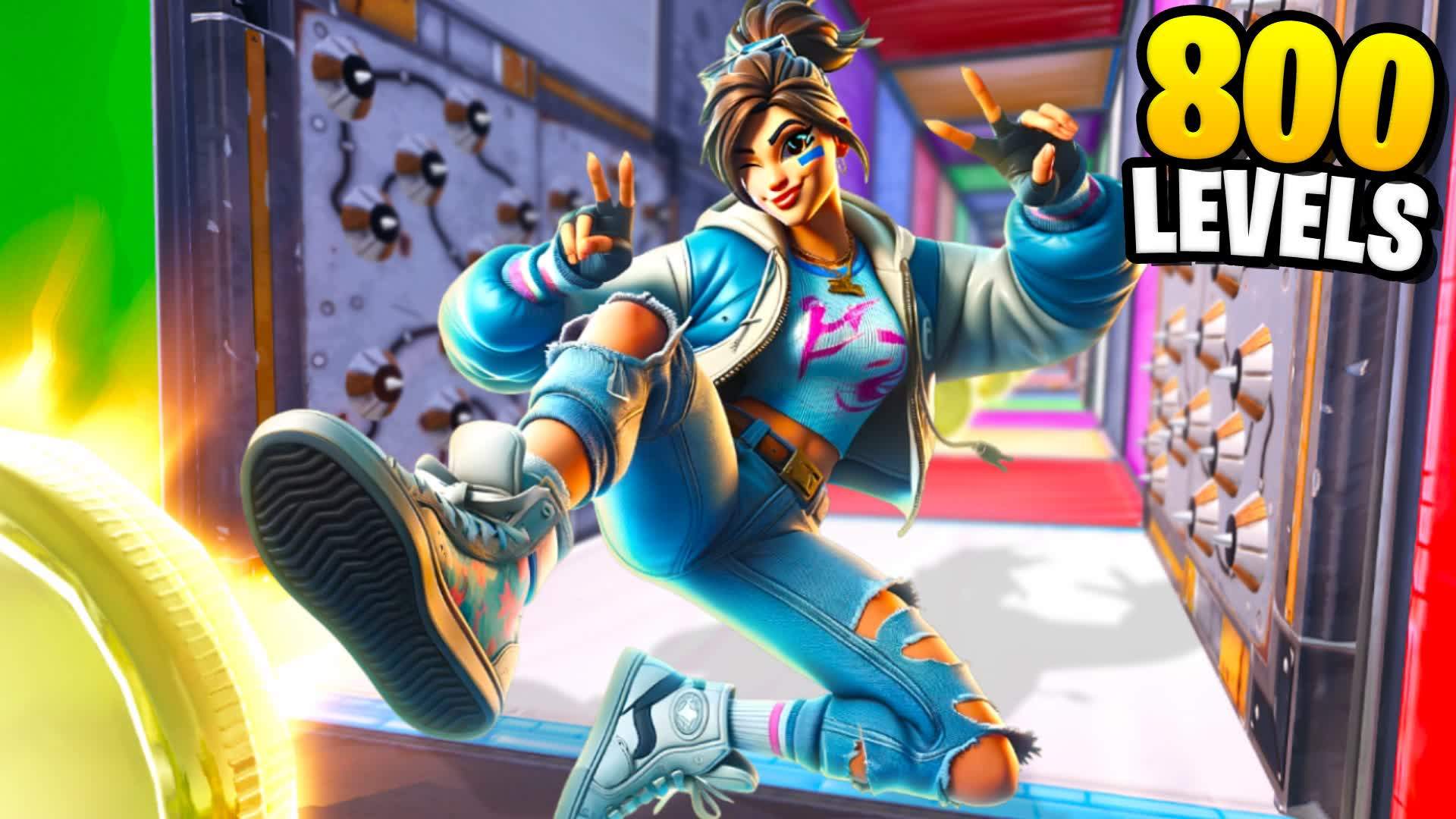 800 LEVEL EASY PARKOUR ⭐