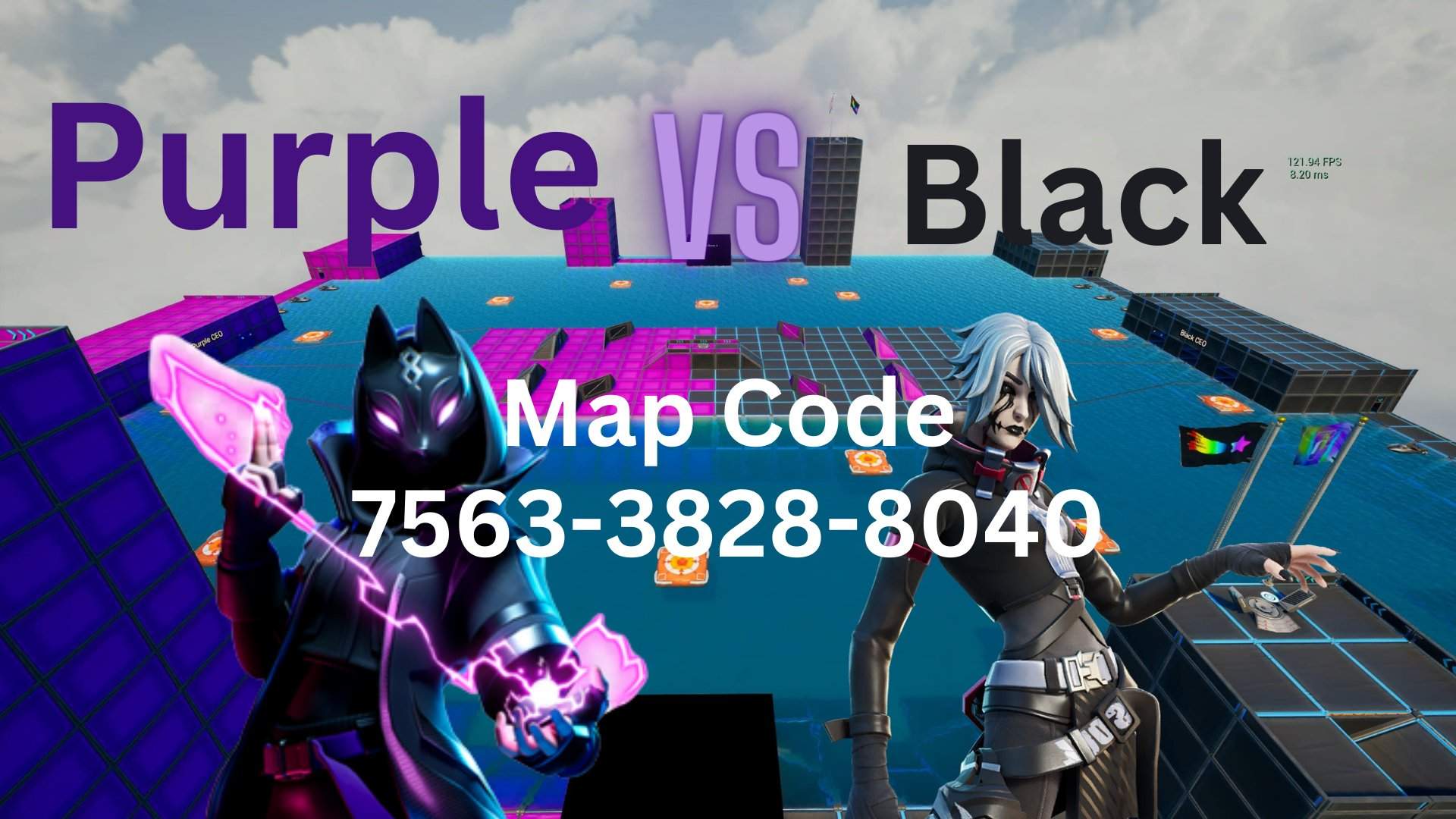 ☀️ Purple Vs. Black Summer Splash