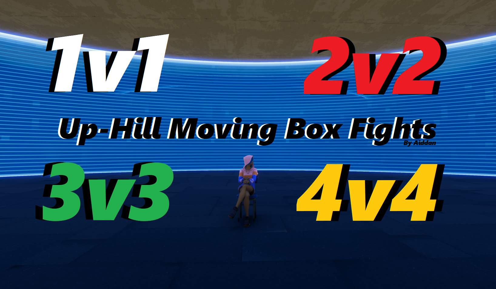 1V1/2V2/3V3/4V4 UP-HILL MOVING BOX FIGHT