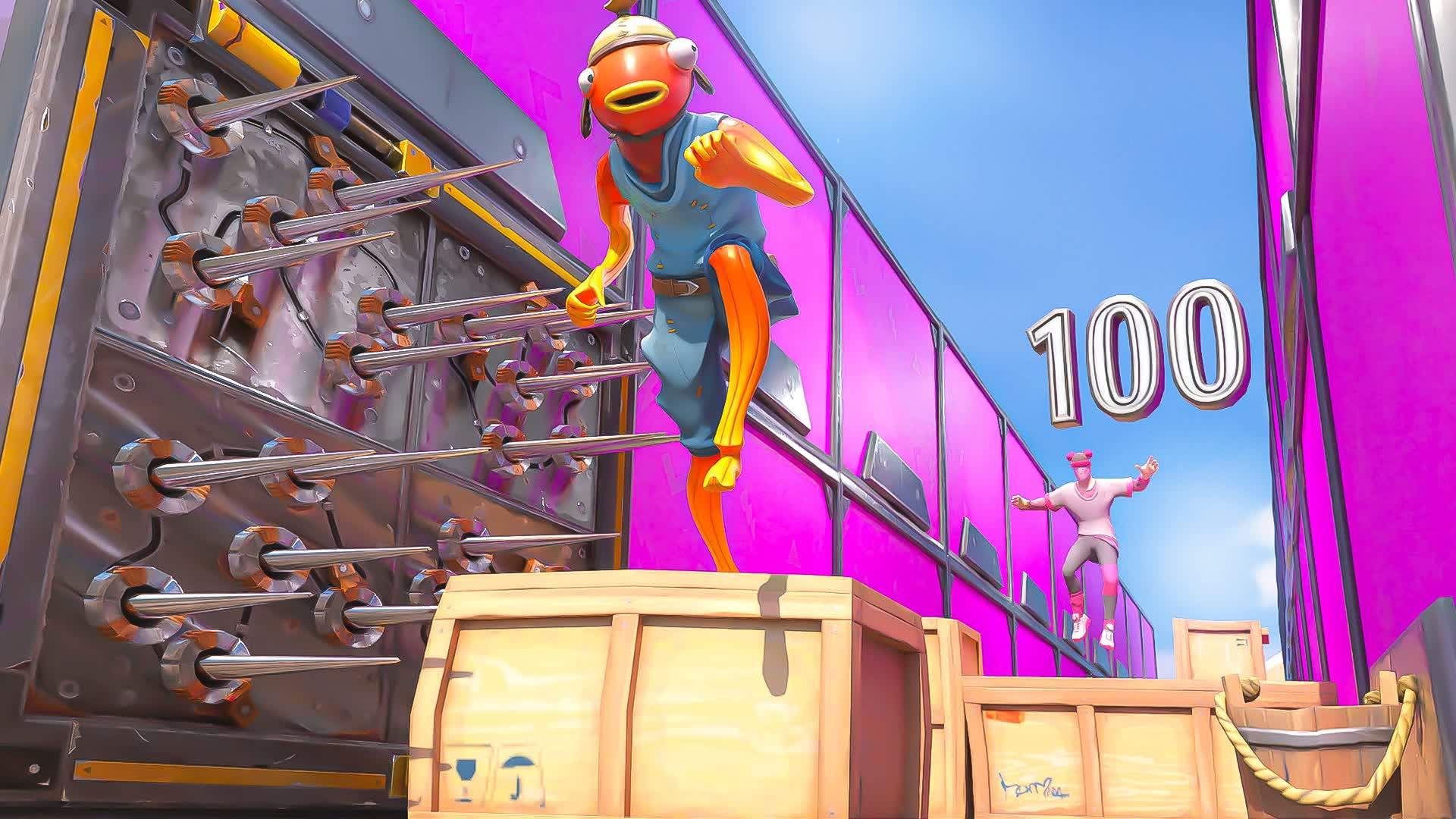 +100 LEVELS DEATHRUN -  PINK