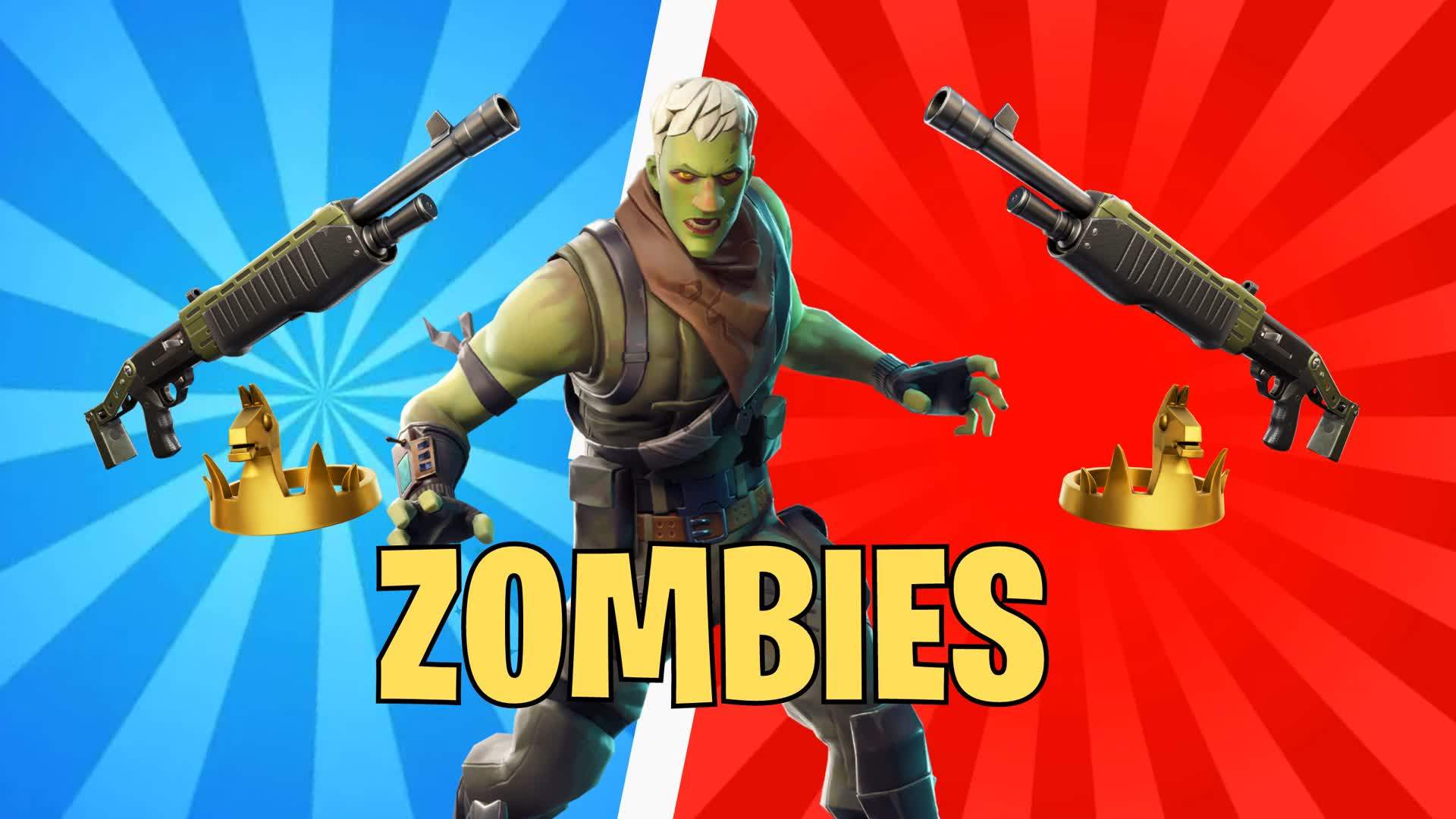 🧟 ZOMBIES 🧟🔴 RED VS BLUE 🔵