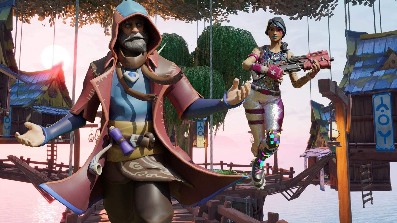 TREE VILLAGE 🌳| GUN GAME