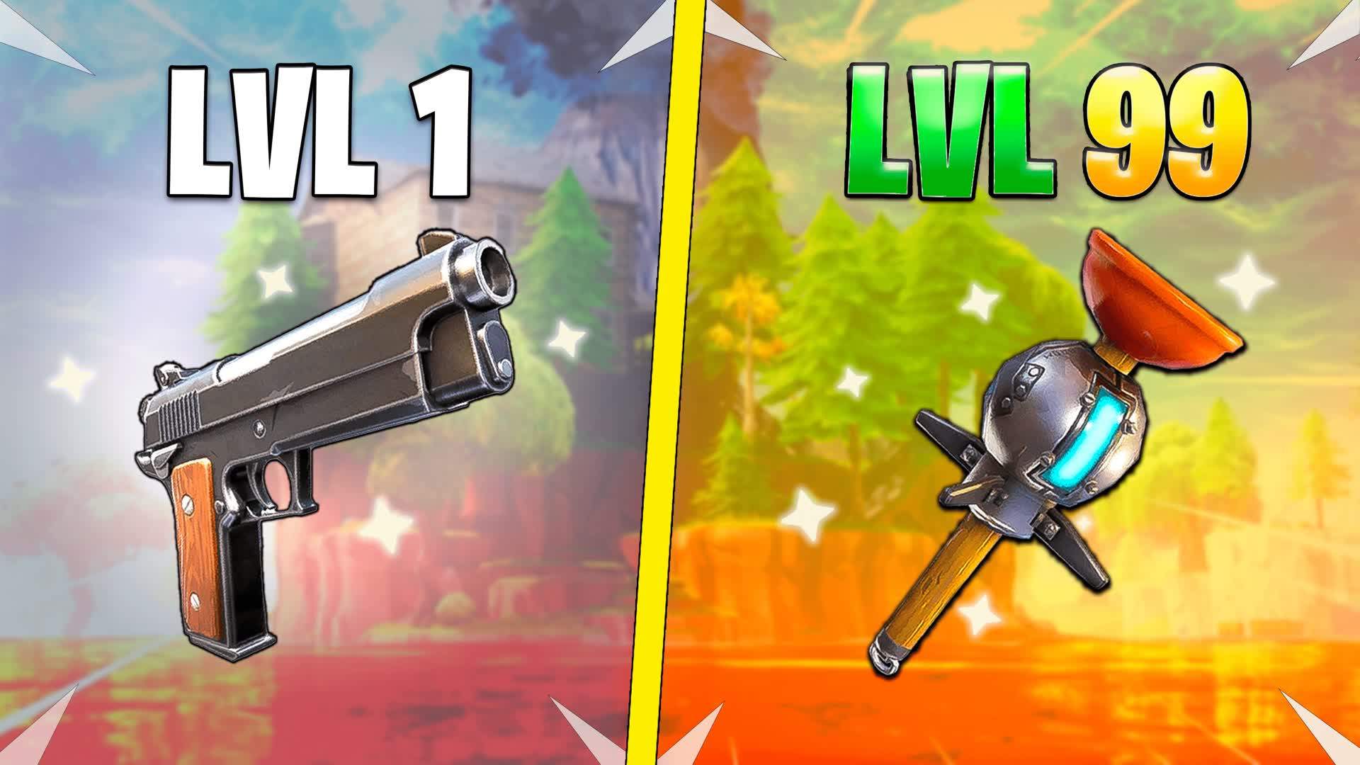 🌋 LAVA GUN GAME 🌋 NEW! 99LVL