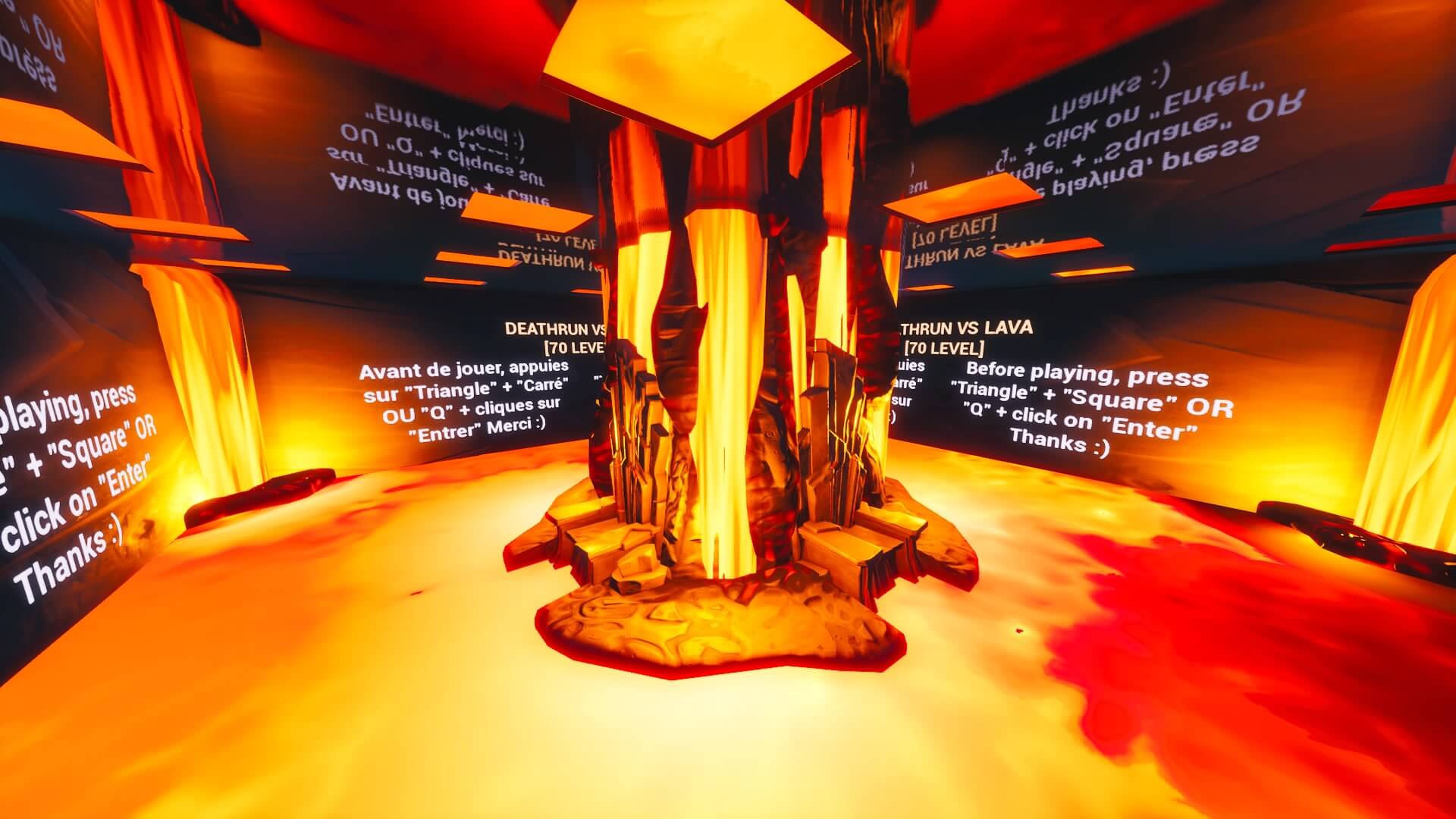 DEATHRUN VS LAVA [70 LEVEL]