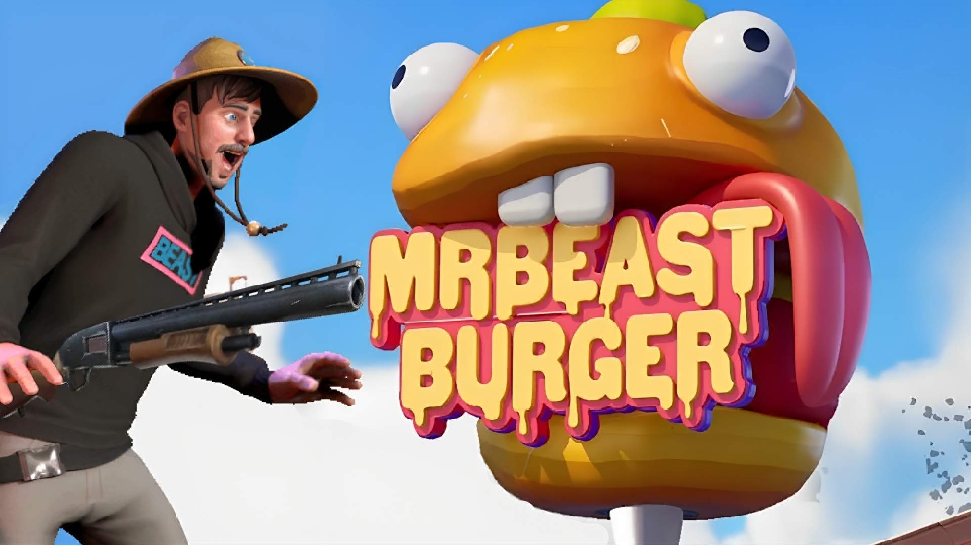 OG MRBEAST BURGER GUN GAME 🍔