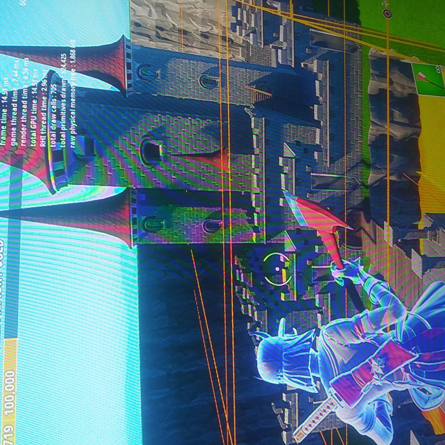 Red vs purple castles