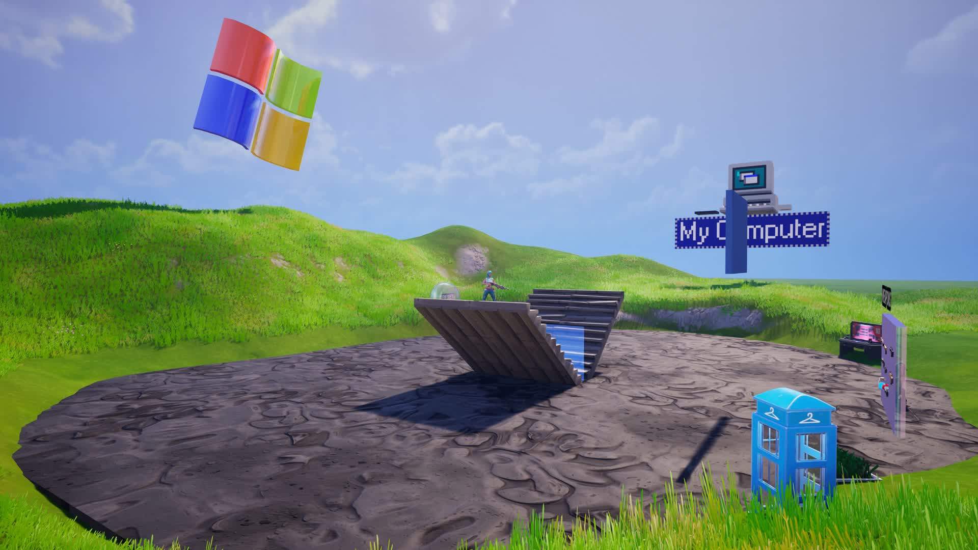 1v1 Chill Plain by llyvve