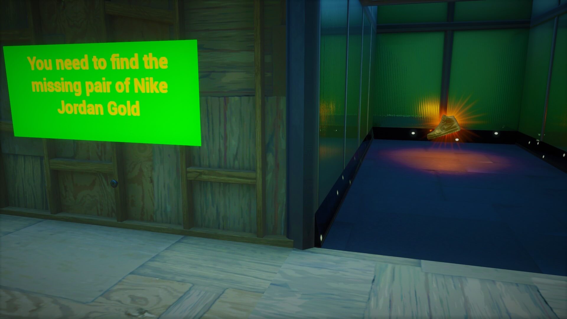 50 LEVEL TO FIND THE NIKE JORDAN GOLD