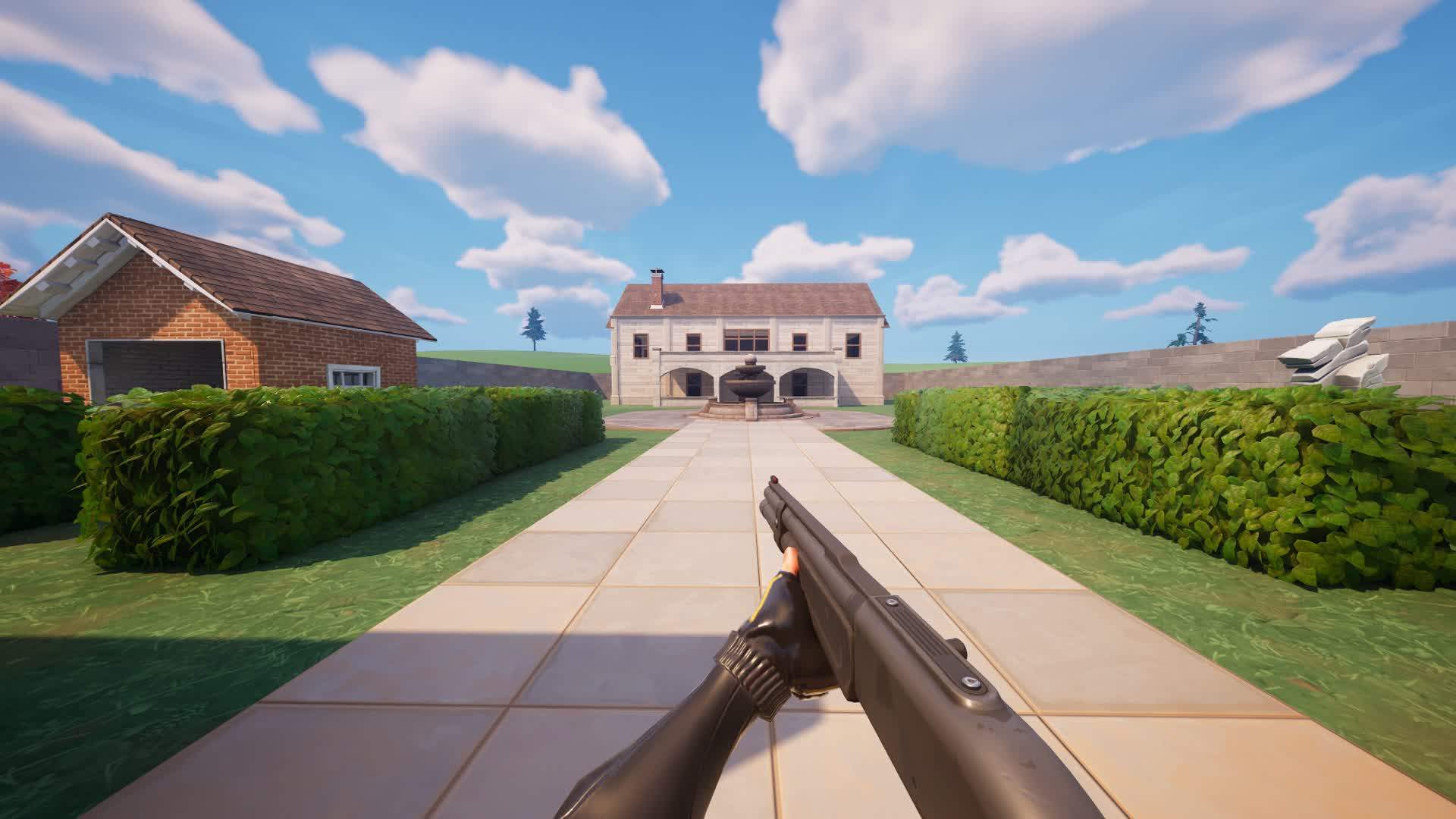 Mansion First Person Ballistic FFA FPS