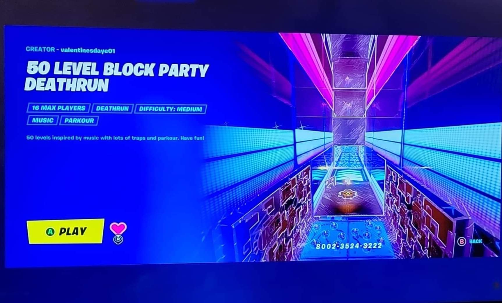 50 LEVEL BLOCK PARTY DEATHRUN