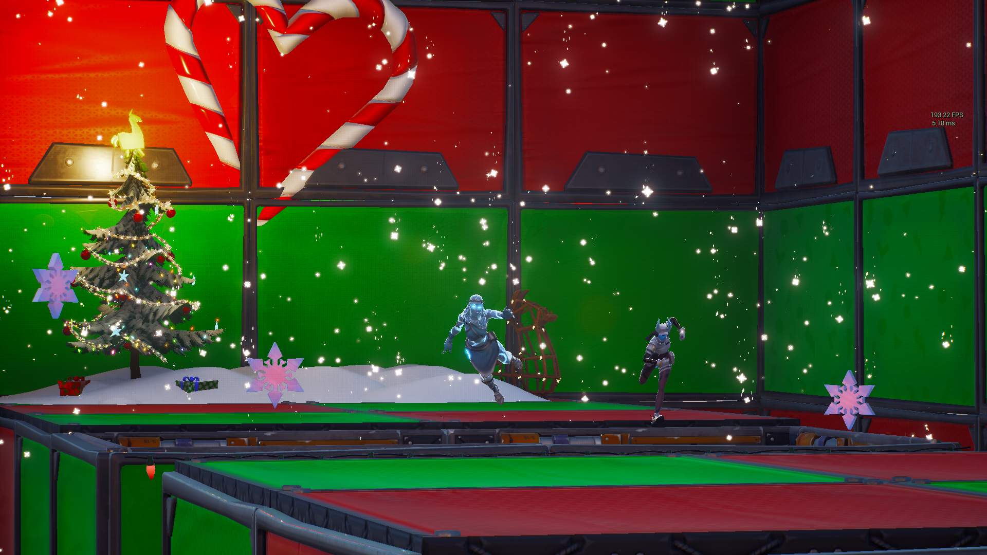 100 level christmas deathrun