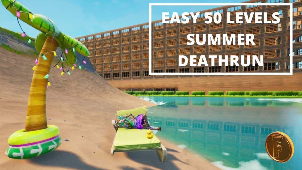 Easy 50 Levels Summer Deathrun