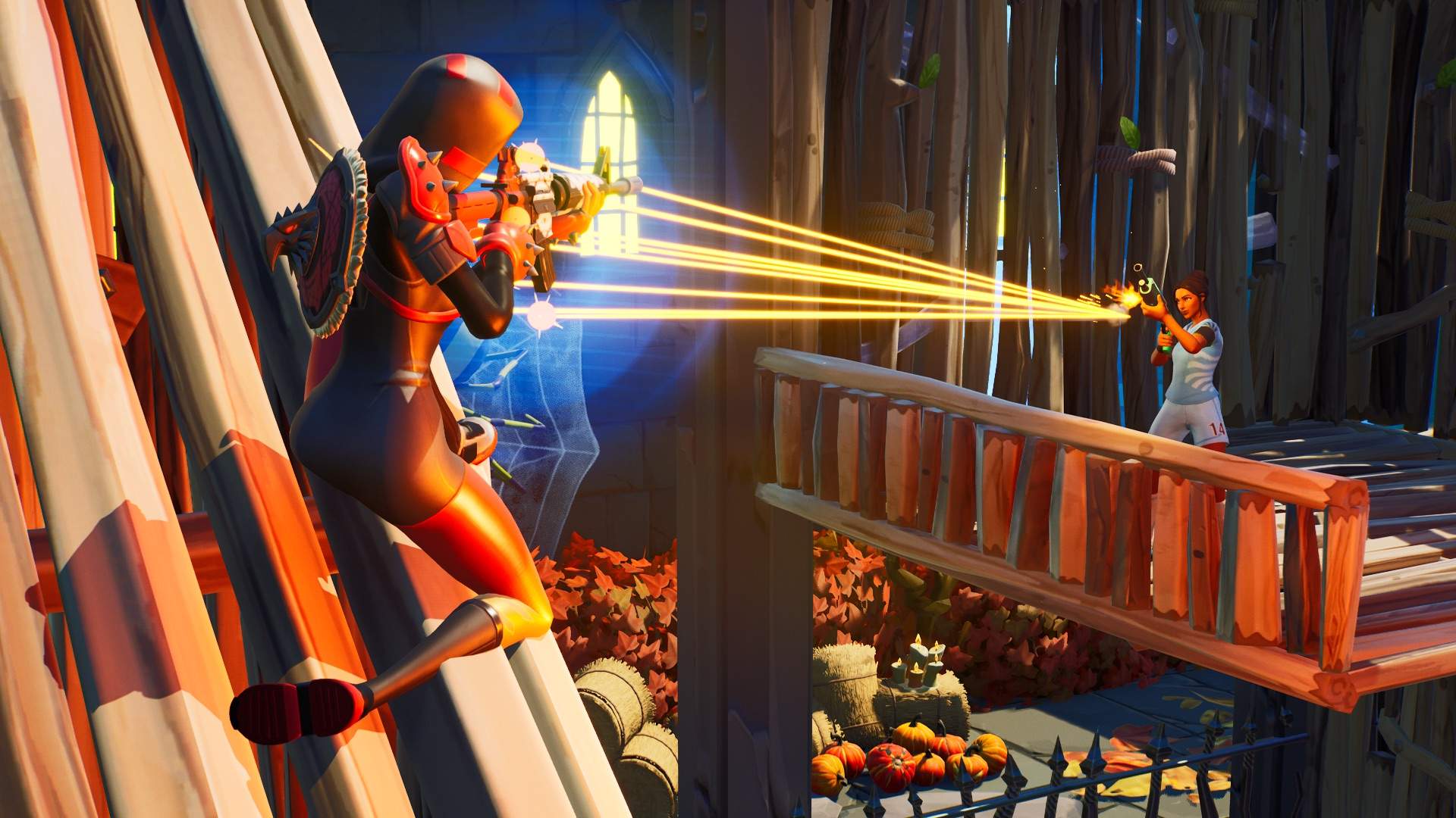 4V4 HALLOWEEN TEAM BOXFIGHTS