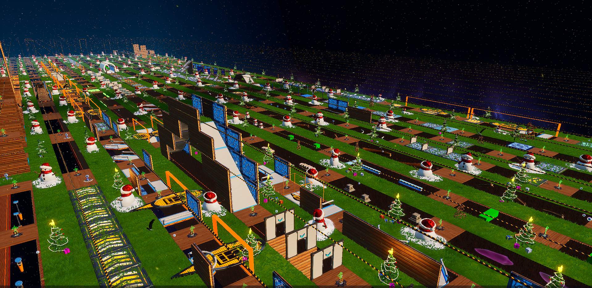 CHRISTMAS DEATHRUN 1000 PTS (LEVELS)