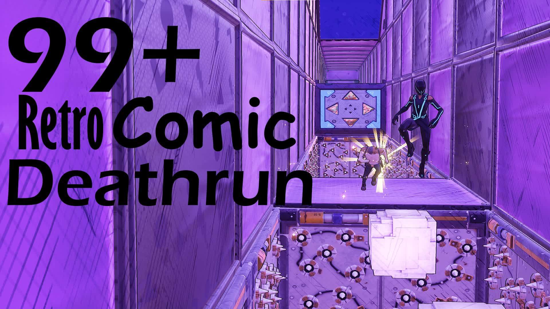 ✨99+ Level Retro Comic Deathrun✨