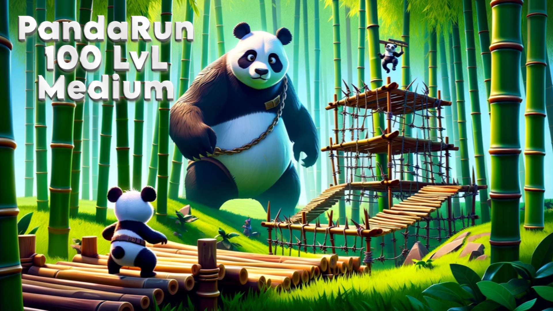 PandaRun 100 LvL Medium