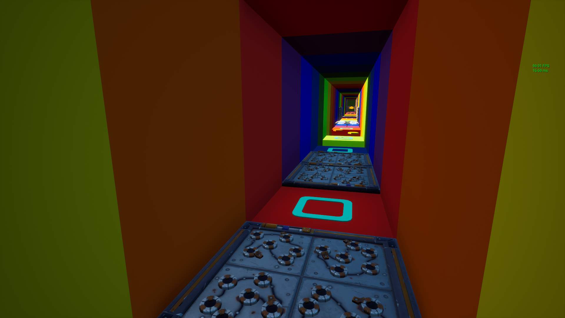 RAINBOW DEATHRUN 100 LEVELS : EASY