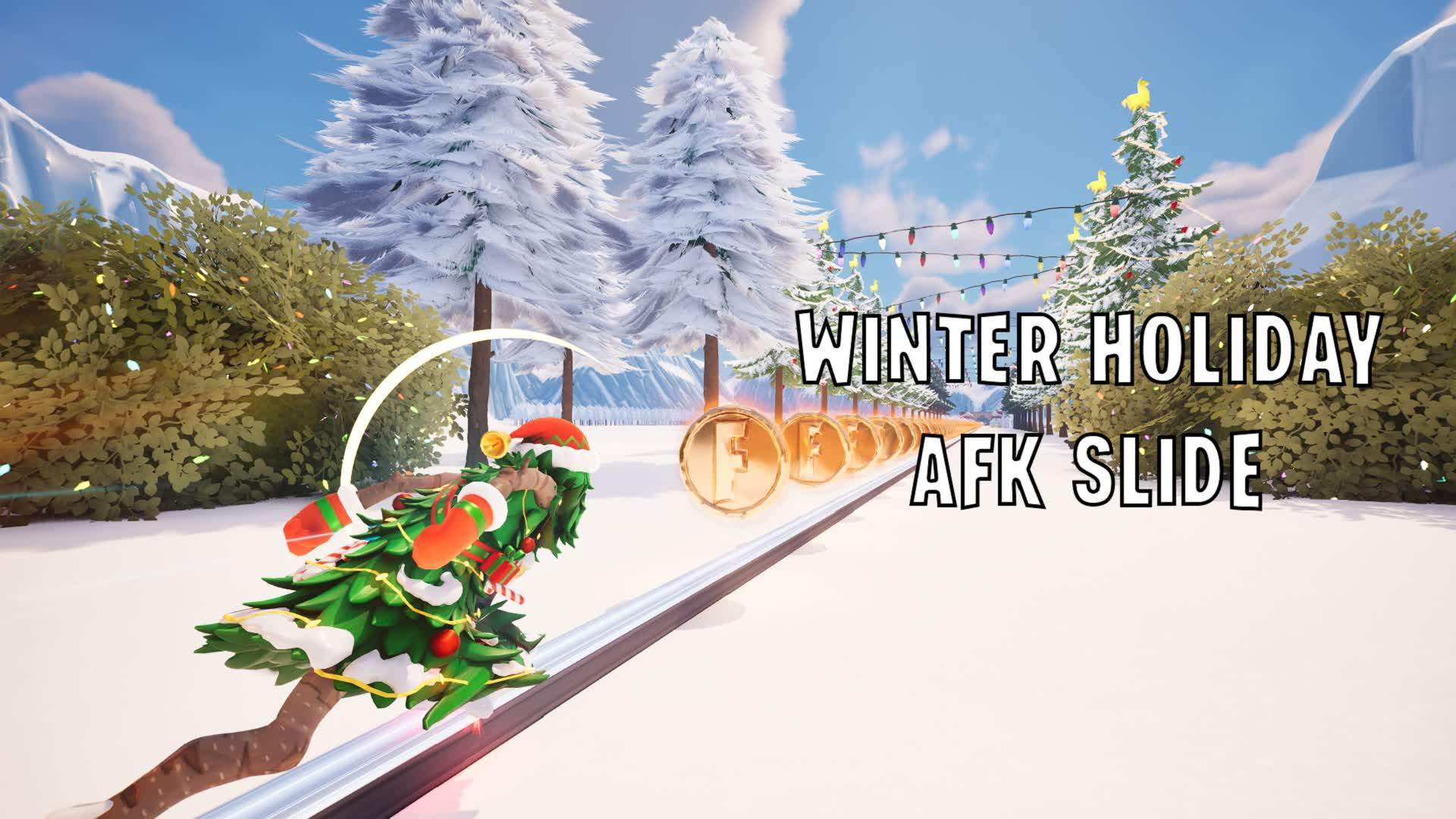 Winter Holiday Coin Slide