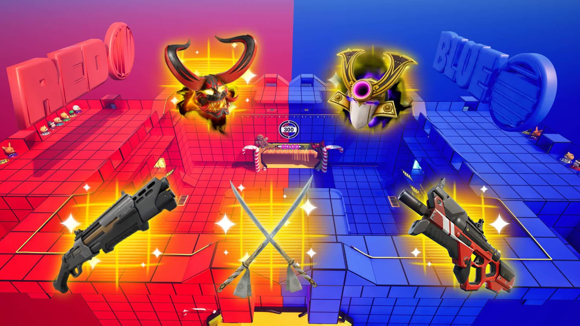 NINJA RED VS BLUE🔴🔵