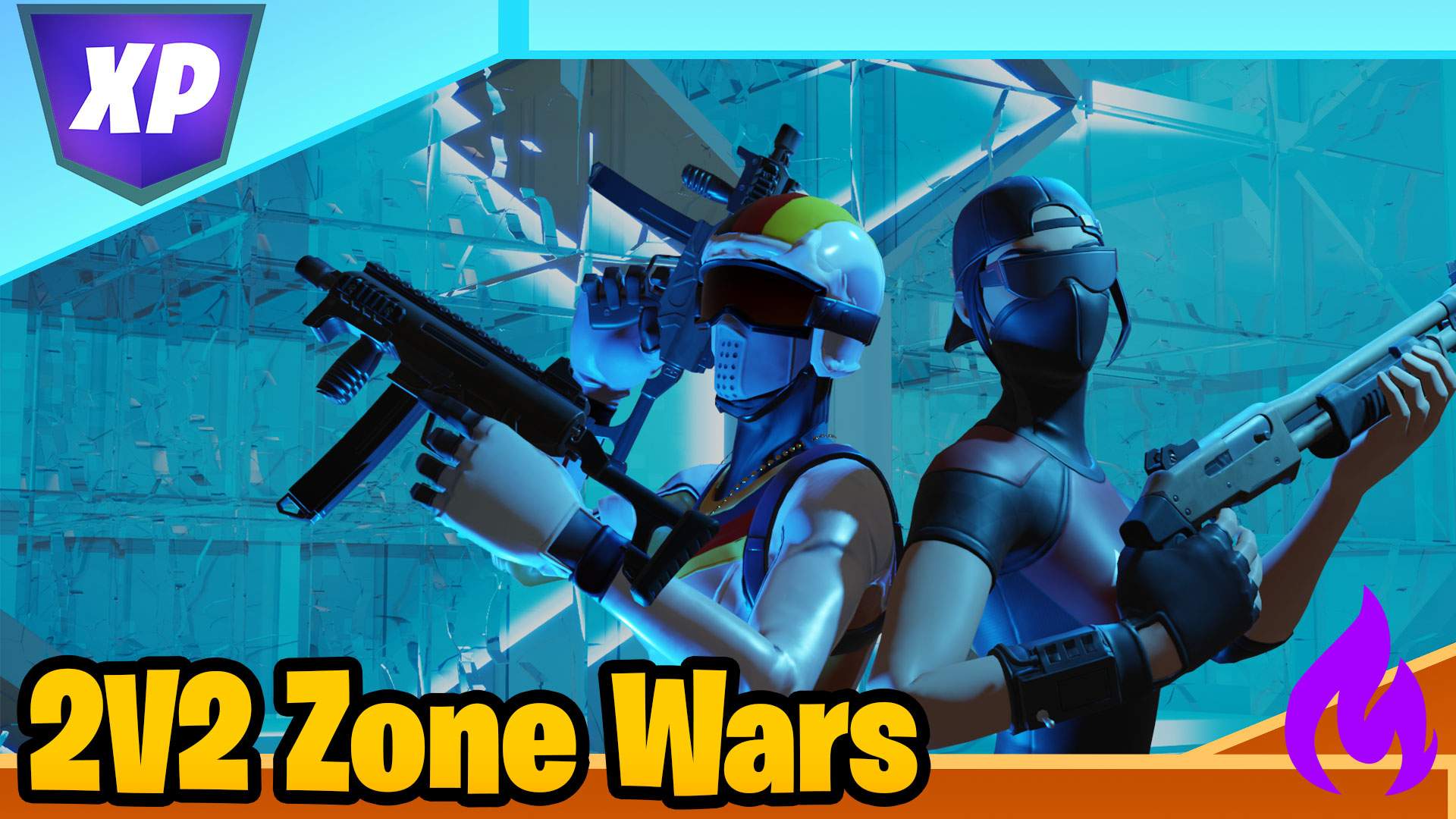 🔴MIST JAWA'S 2V2 ZONE WARS💯GO PRO💯🔵