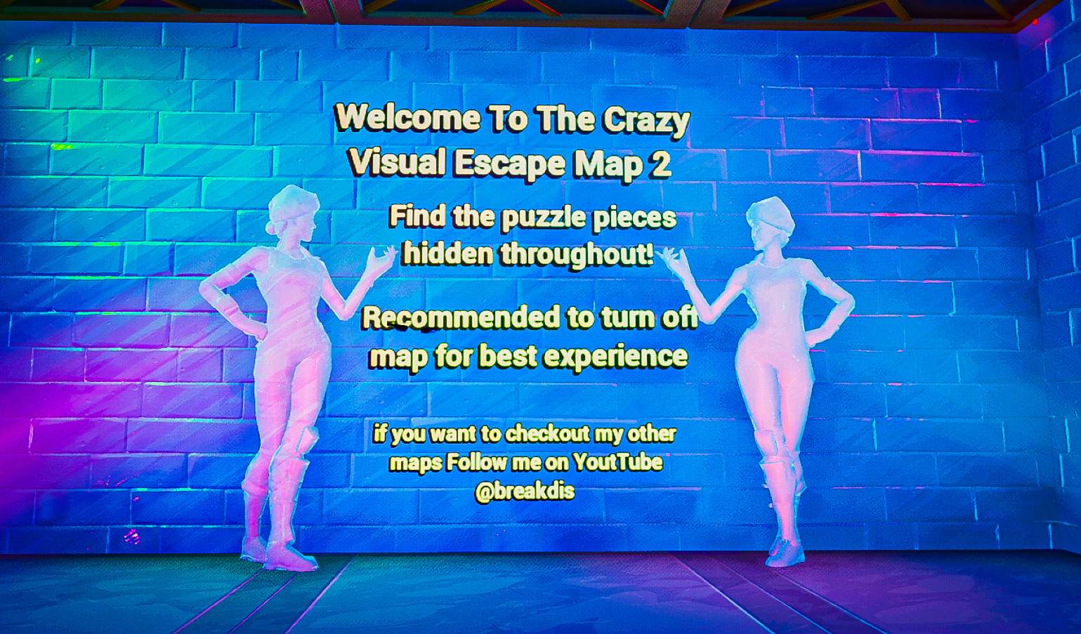 THE CRAZY VISUAL ESCAPE MAP 2