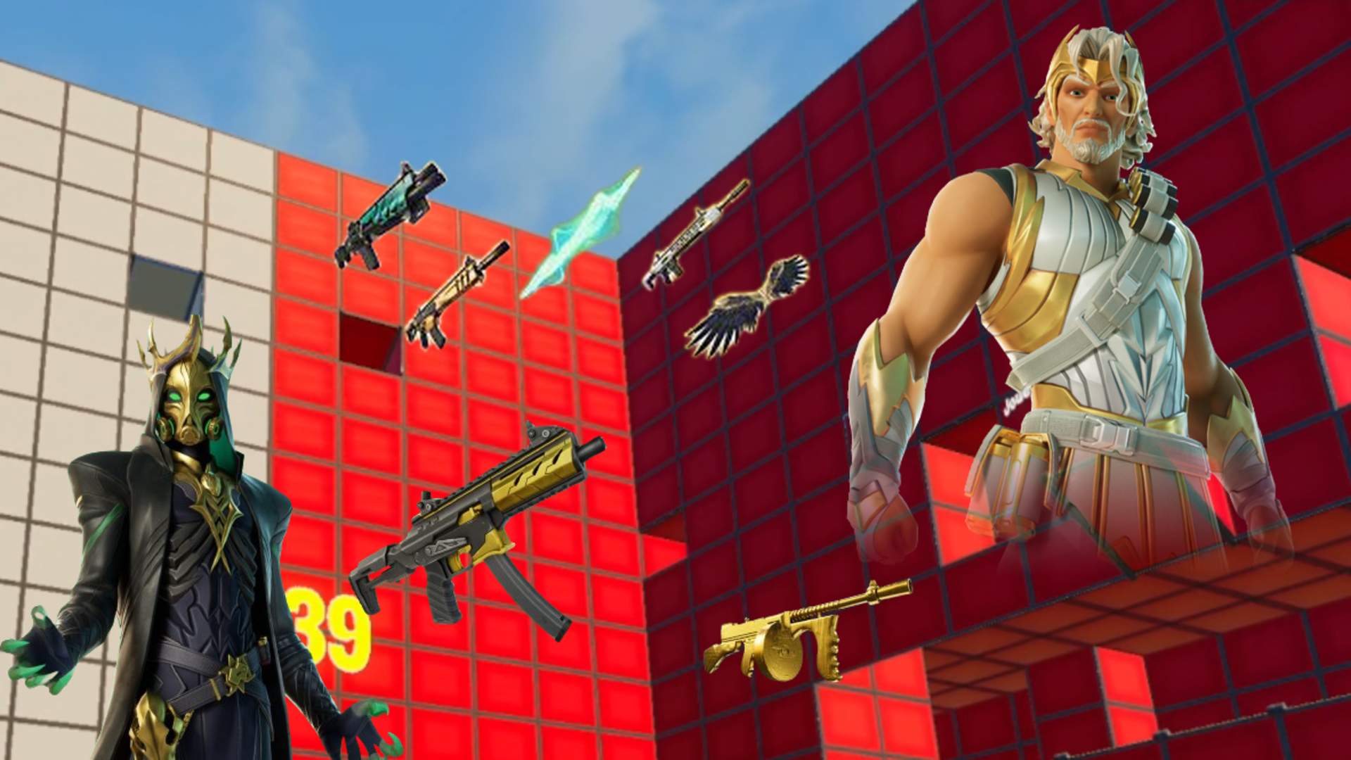 builltfight rouge VS blanc