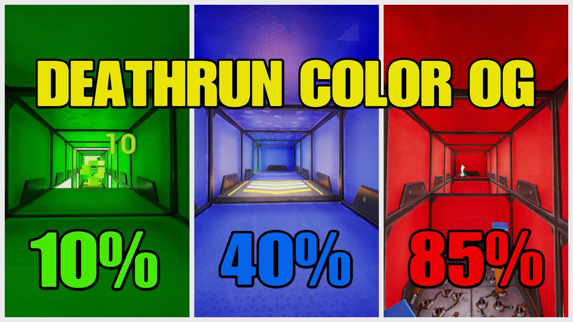 DEATHRUN AND 🏃‍♂️ 7 COLOR PARCOURS 👿